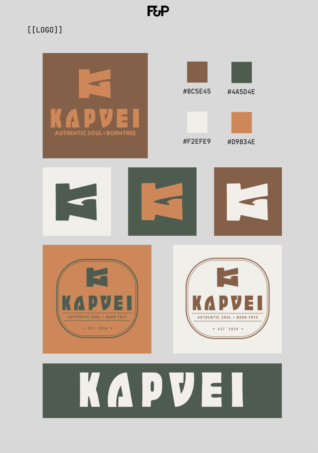 Kapvei Corporate Identity & Farben