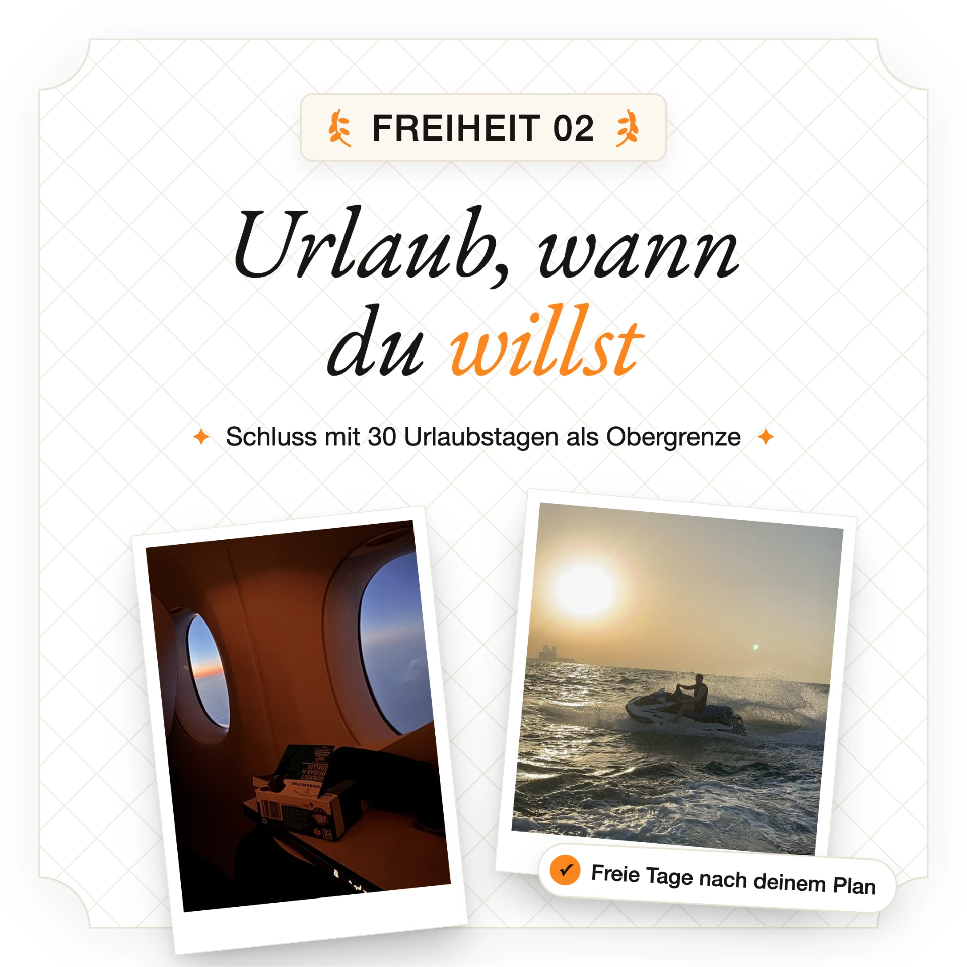 Freiheit 02: Urlaub, wann du willst – Schluss mit 30 Urlaubstagen als Obergrenze
